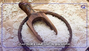 صادرات برنج به آلمان: قیمت و هزینه ارسال