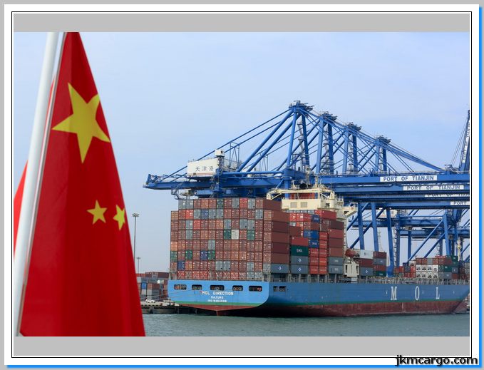صادرات به چین با جهان کالا کارگو
